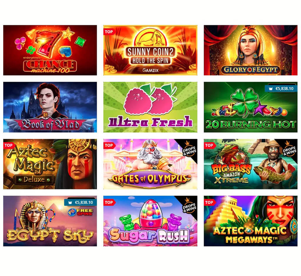 Boho Casino Spielautomaten auf dem Desktop